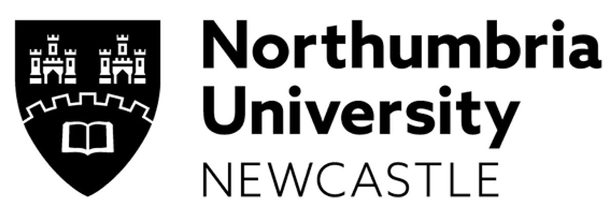 Northumbria University logo in Black