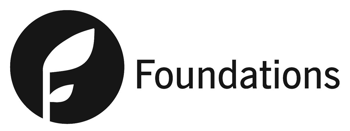 Foundations logo in Black